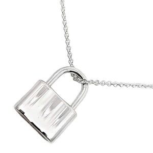 Tiffany 1837 Lock Necklace Silver